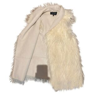 Armani Jeans Faux fur cardi coat