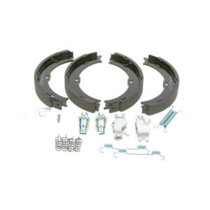 BOSCH 0 204 113 809 Handbrake Shoes with accessories MERCEDES-BENZ: Sprinter 3.5-t Van, Sprinter 3.5-T Van, Sprinter 3.5-T Platform/Chassis