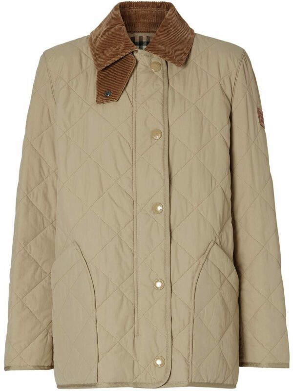 BURBERRY- Nylon Quilted Jacket