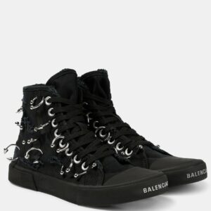 Balenciaga Paris embellished high-top sneakers