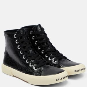 Balenciaga Paris high-top leather sneakers