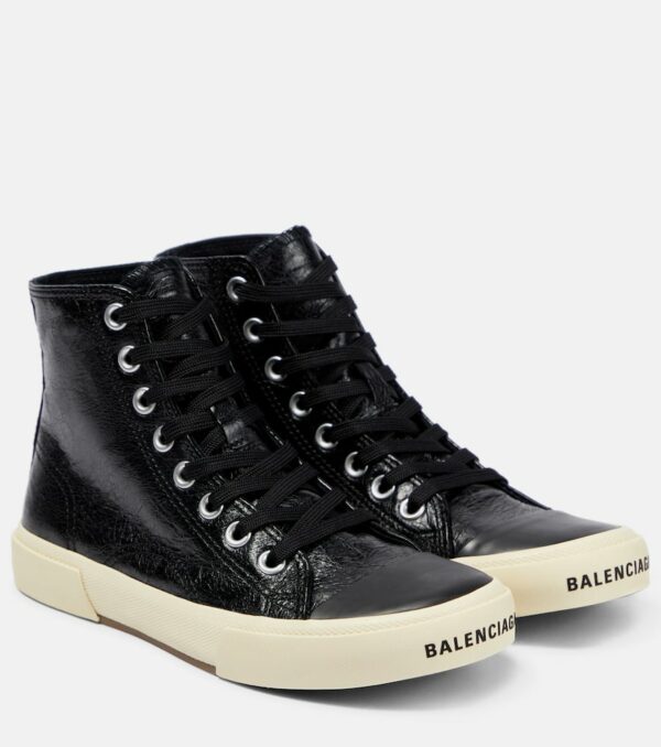 Balenciaga Paris high-top leather sneakers