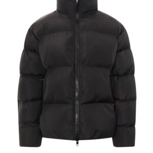 Balenciaga Quilted Down Jacket With Zip