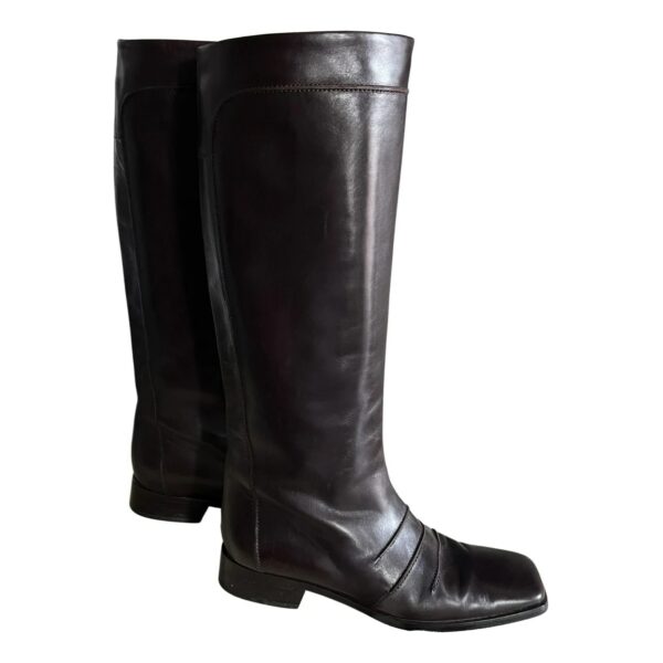 Bally Leather riding boots