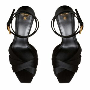 Balmain Satin Ava Sandals 140