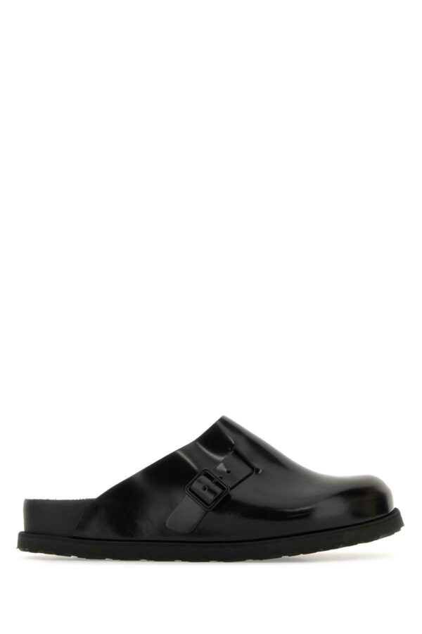 Birkenstock Black Leather 33 Dougal Slippers