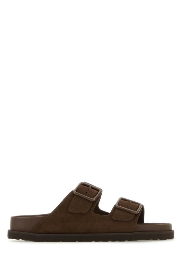 Birkenstock Chocolate Suede Arizona Avantgarde Slippers