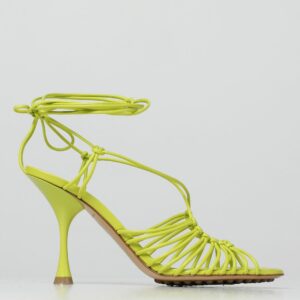 Bottega Veneta Dot leather lace-up sandals