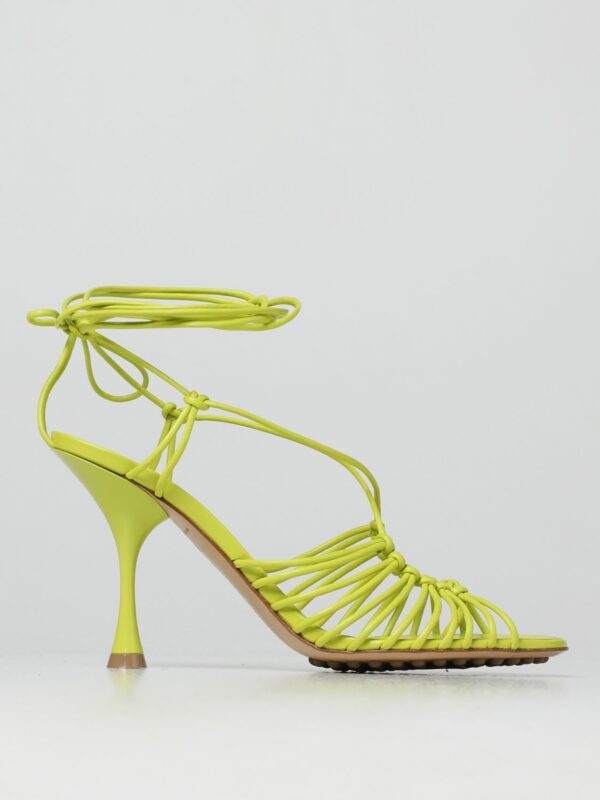 Bottega Veneta Dot leather lace-up sandals