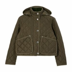 Burberry Diamond-Quilted Jacket