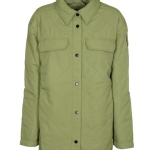 Canada Goose Collared Button-up Quilted Jacket