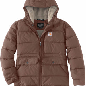 Carhartt Montana, quilted jacket women , color: Dark Brown , size: S