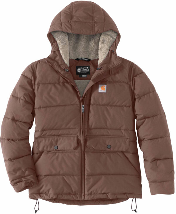 Carhartt Montana, quilted jacket women , color: Dark Brown , size: S