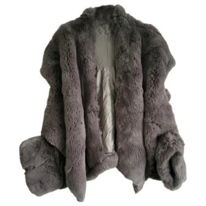 Chalayan Faux fur coat