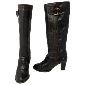 Chloé Leather riding boots