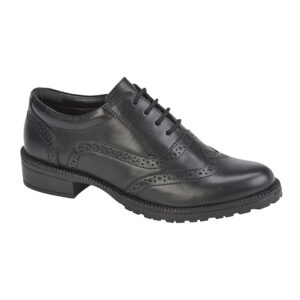 Cipriata Womens/Ladies Priscilla Leather Oxfords (3 UK) (Black)