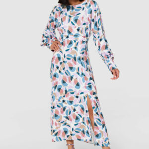 Closet London Cream A-line Kimono Midi Dress