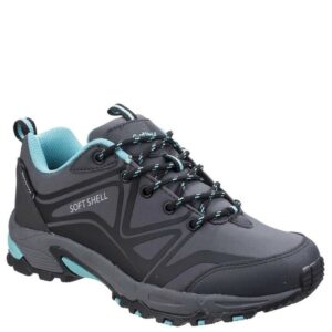 Cotswold Womens/Ladies Abbeydale Low Hiking Boots (7 UK) (Grey/Black/Aqua)