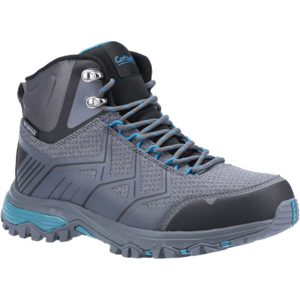 Cotswold Womens/Ladies Wychwood Hiking Boots (3 UK) (Grey/Blue)