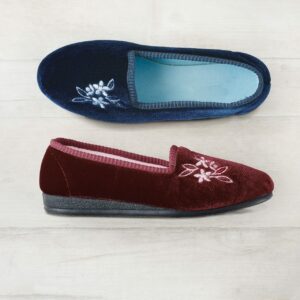 Damart Pack of 2 Embroidered Slippers