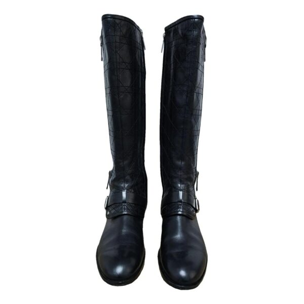 Dior Greaser-D leather riding boots