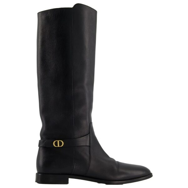 Dior Leather riding boots