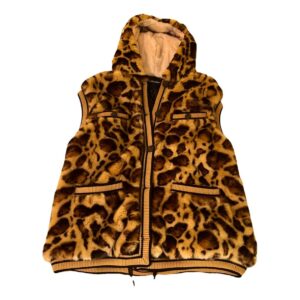 Dolce & Gabbana Faux fur cardi coat