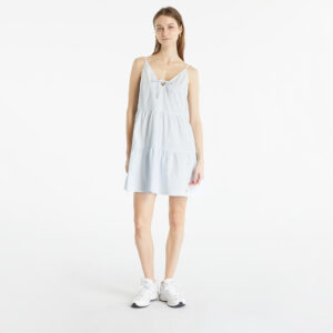 Dress Tommy Jeans Poplin Tiered Strappy Dress Shimmering Blue M