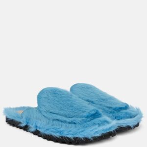 Dries Van Noten Calf hair slippers