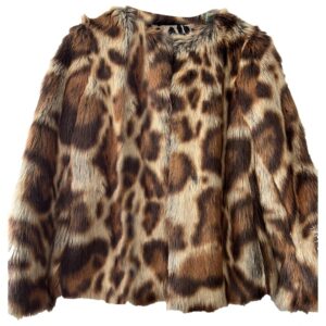 Dries Van Noten Faux fur coat