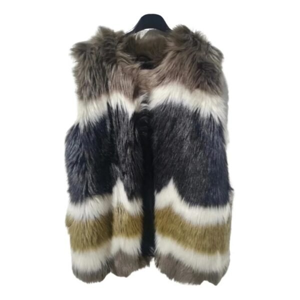 Essentiel Antwerp Faux fur cardi coat