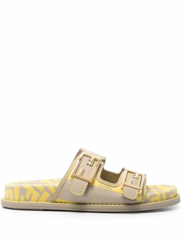 FENDI- Fendi Feel Leather Sandals