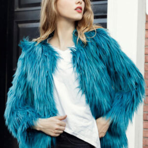 Faux Fur Coat Winter Short Outerwear For Women 2024