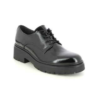 Gabor Exchange Black patent Womens Brogues 35.234.97 in a Plain Leather in Size 4.5