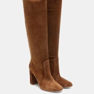 Gianvito Rossi Slouch 85 suede knee-high boots