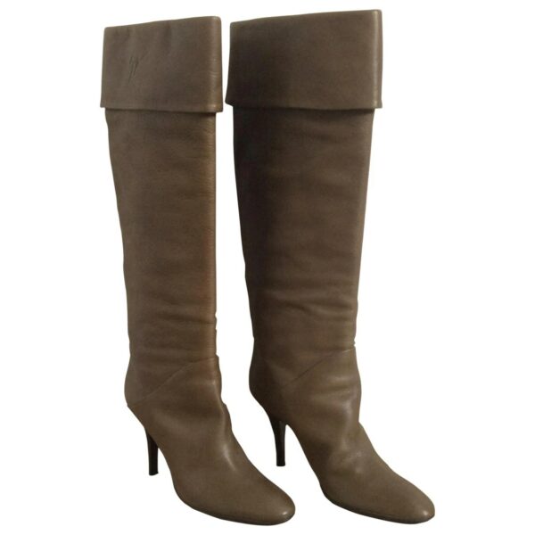 Giuseppe Zanotti Leather riding boots