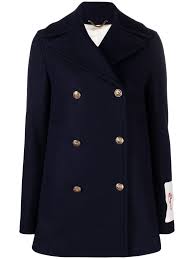 Golden Goose Double-breasted Virgin Wool Coat