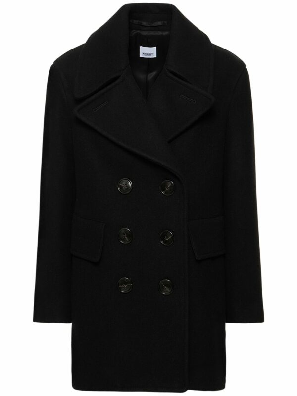 Ashwater Wool Double Breasted Peacoat