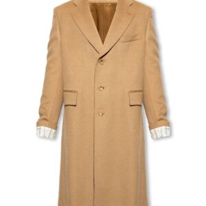 Gucci Camel Wool Coat