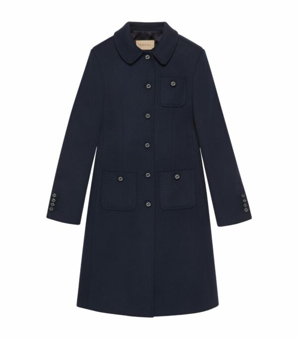 Gucci Collared Wool Coat