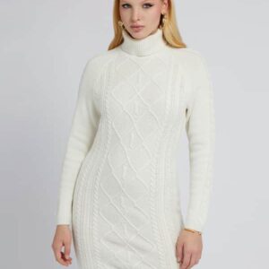 Guess Wool Blend Sweater Dress