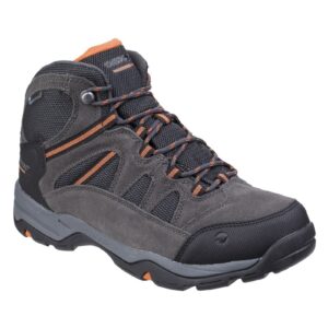 Hi Tec Mens Bandera II WP Hiking Boots (8 UK) (Char/Grey/Burnt Orange)