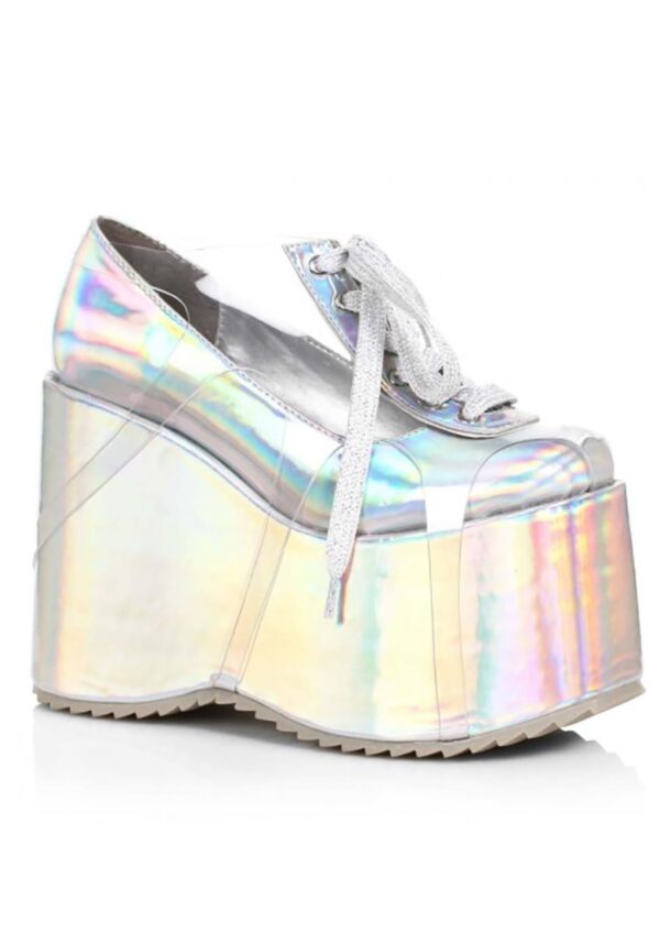 Hologram Platform Women's Shoes | Disco Fancy Dress Costume Accessories