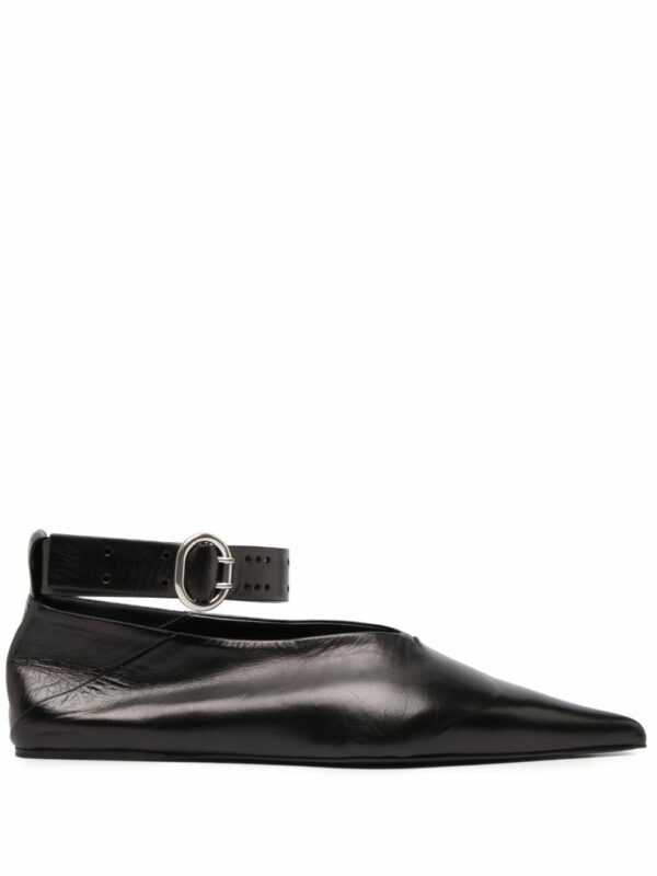 JIL SANDER- Leather Ballet Flats