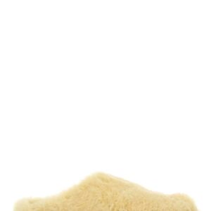 Jil Sander Cream Shearling Slippers