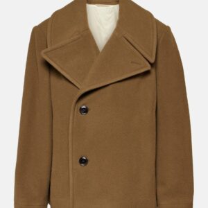 Lemaire Cropped wool coat