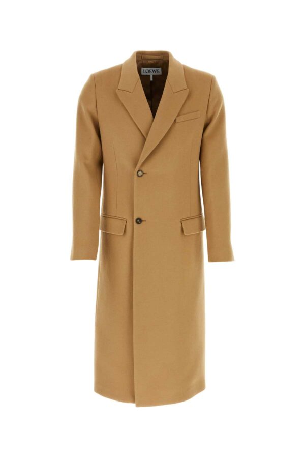 Loewe Beige Wool Coat