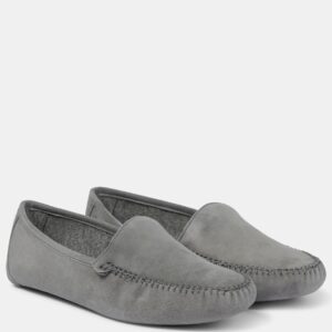 Loro Piana Lady Maurice suede slippers