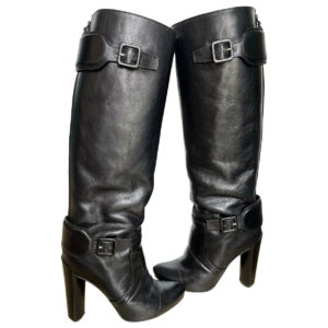 Louis Vuitton Matchmake leather riding boots