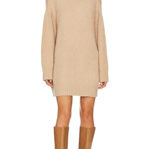 Lovers and Friends Ameya Sweater Dress in Beige. Size M, XL.